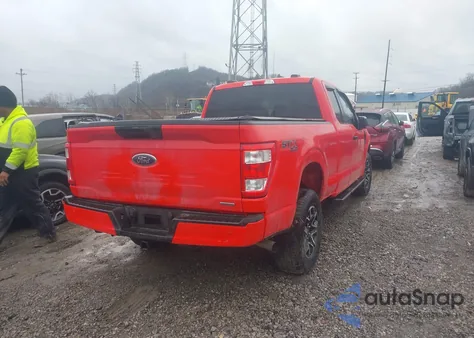 2023 Ford F-150 Xl из США, поврежденный, VIN 1FTEX1EP2PKG05827